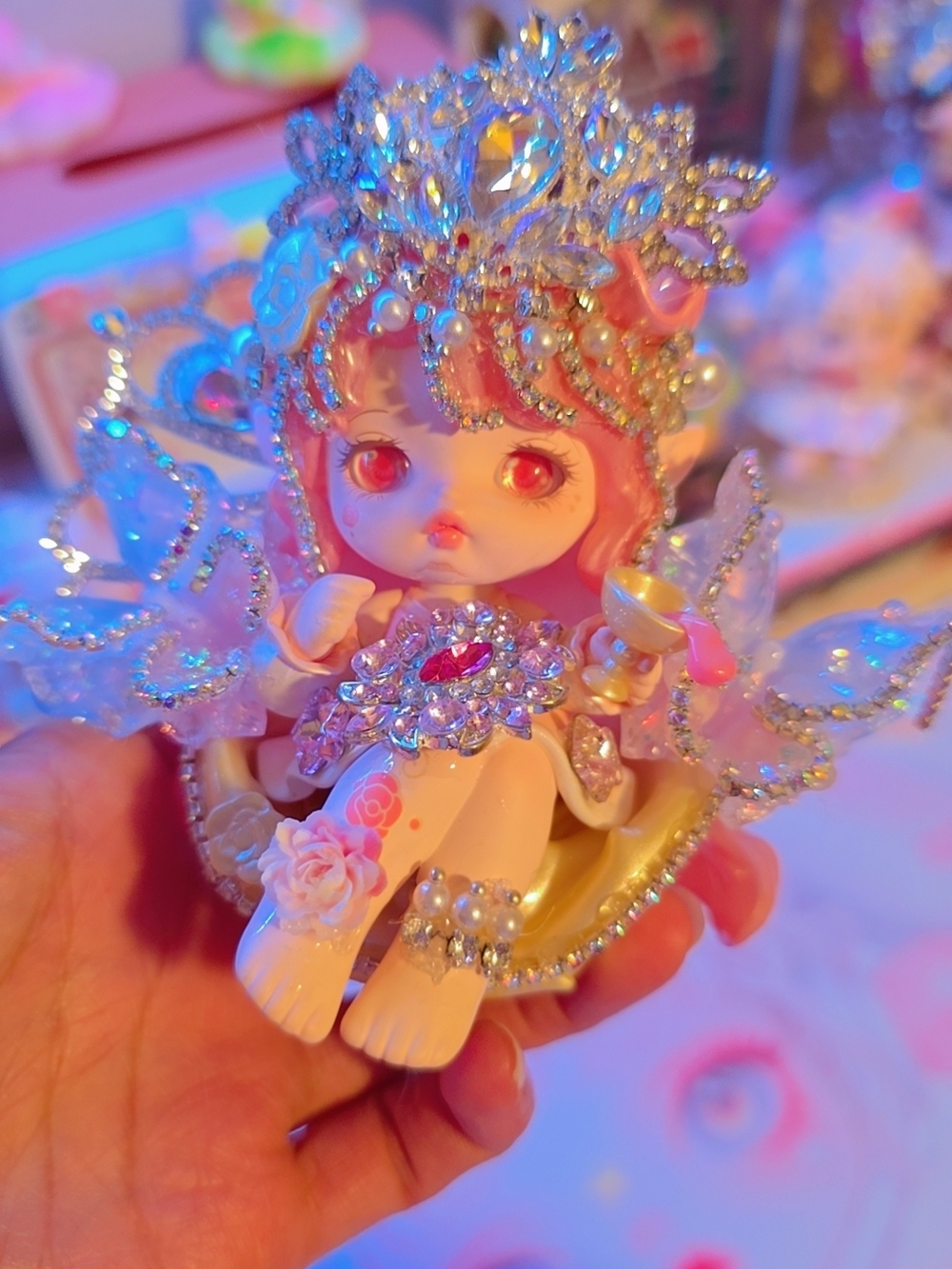Pink Shiny Official FLORA Doll